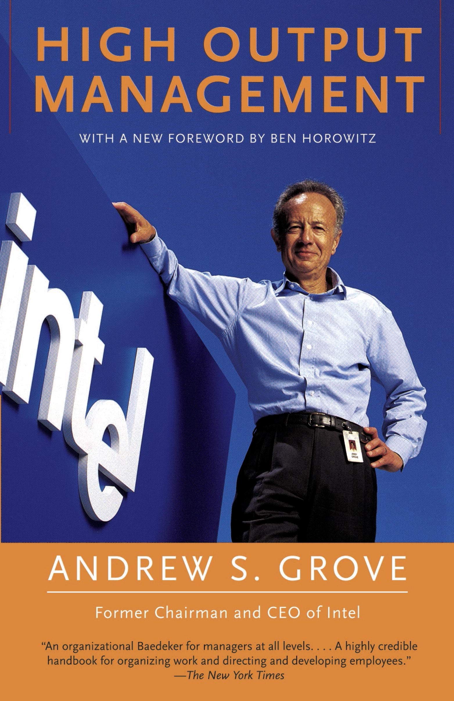 High Output Management — Andy Grove
